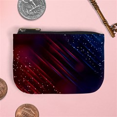 Illustrations Space Purple Mini Coin Purse by anzea