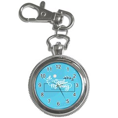 Background Good Morning Key Chain Watches by anzea