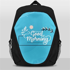 Background Good Morning Backpack Bag by anzea