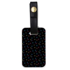 Abstract Texture Luggage Tag (one Side) by anzea