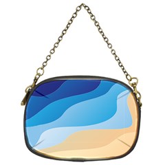 Illustrations Waves Line Rainbow Chain Purse (one Side) by anzea