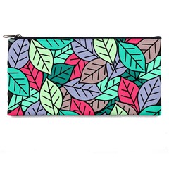 Pattern Leaves Background Nature Pencil Case by Proyonanggan