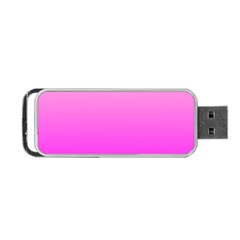 Gradient Pink - Pastel Yellow Pink Rosa Portable Usb Flash (two Sides) by 2607694c