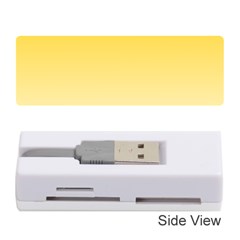 Gradient  Green, Yellow Memory Card Reader (stick) by 2607694c