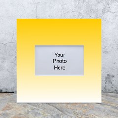 Gradient  Green, Yellow White Box Photo Frame 4  X 6  by 2607694c