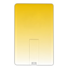 Gradient  Green, Yellow Name Card Style Usb Flash Drive by 2607694c