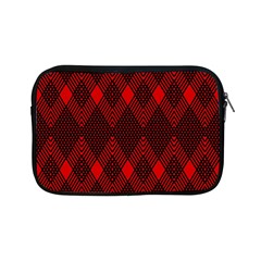 Pattern Red Black, Apple Ipad Mini Zipper Cases by 2607694c