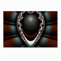 Fractal Eye Postcards 5  X 7  (pkg Of 10) by dedoma