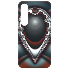 Fractal Eye Samsung Galaxy S24 6 2 Inch Black Tpu Uv Case by dedoma