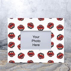 Muppets Animal Pattern White Tabletop Photo Frame 4 x6  by Valentinaart