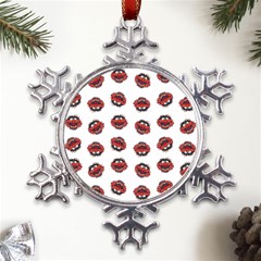 Muppets Animal Pattern Metal Large Snowflake Ornament by Valentinaart