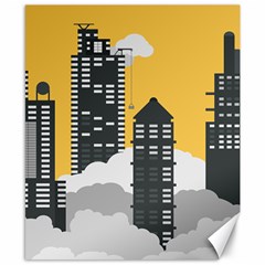 Minimal Skyscrapers Canvas 8  X 10  by anzea