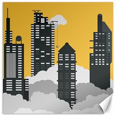 Minimal Skyscrapers Canvas 16  X 16  by anzea