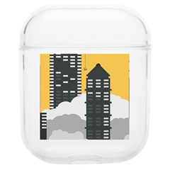 Minimal Skyscrapers Soft Tpu Airpods 1/2 Case by anzea