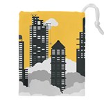 Minimal Skyscrapers Drawstring Pouch (4XL) Front