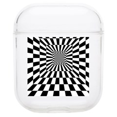 Optical Illusion Chessboard Tunnel Soft Tpu Airpods 1/2 Case by Ndabl3x