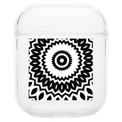 Circular Concentric Radial Symmetry Abstract Soft Tpu Airpods 1/2 Case by Proyonanggan