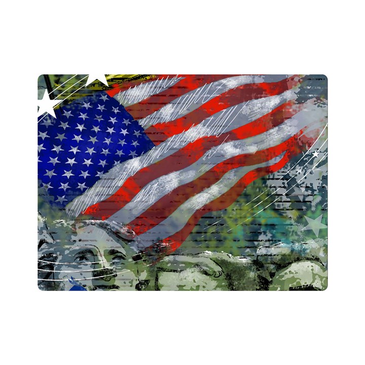 Usa United States Of America Images Independence Day Premium Plush Fleece Blanket (Mini)