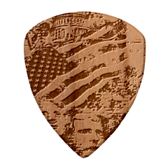 Usa United States Of America Images Independence Day Wood Guitar Pick (set Of 10) by Ket1n9