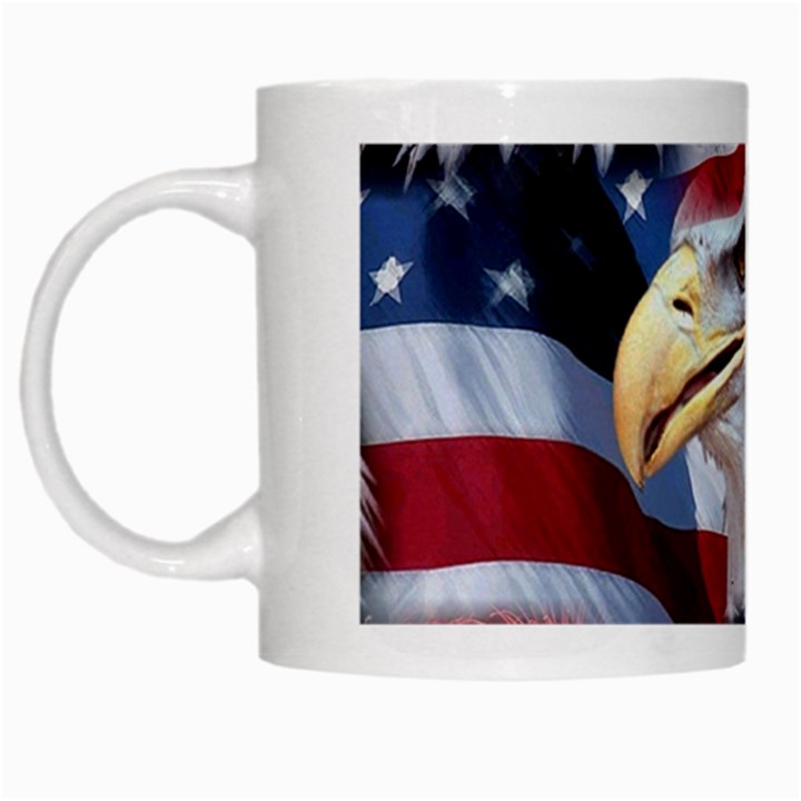 United States Of America Images Independence Day White Mug