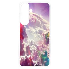 Clouds Multicolor Fantasy Art Skies Samsung Galaxy S24 6 2 Inch Tpu Uv Case by Ket1n9