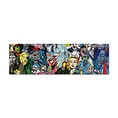 Vintage Horror Collage Pattern Sticker Bumper (10 Pack) by Ket1n9