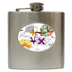 Mathematics Formula Physics School Hip Flask (6 Oz) by Bedest