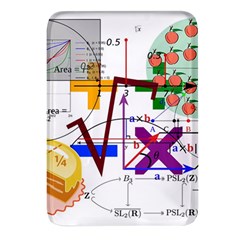 Mathematics Formula Physics School Rectangular Glass Fridge Magnet (4 Pack) by Bedest