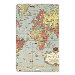 Vintage Old Antique World Map Name Card Style Usb Flash Drive by Bedest