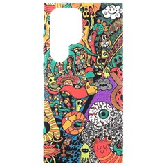 Cute Cartoon Doodle Samsung Galaxy S24 Ultra 6 9 Inch Black Tpu Uv Case by Bedest