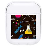 Science Lesson Flat Vector Seamless Pattern Hard PC AirPods 1/2 Case Front