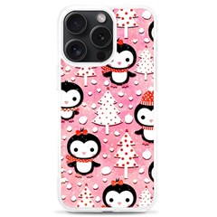 Cute Penguin Pattern Iphone 15 Pro Max Tpu Uv Print Case by Loisa77