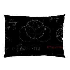 Math Board Circuit Circuits Computer Shield Tech Technology Pillow Case by Loisa77