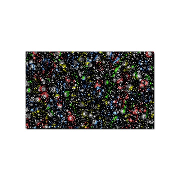 Universe Star Planet Galaxy Sticker (Rectangular)