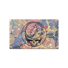 Grateful Dead Artsy Sticker Rectangular (100 Pack) by Bedest