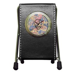 Grateful Dead Artsy Pen Holder Desk Clock by Bedest