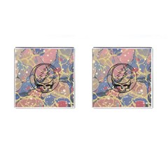 Grateful Dead Artsy Cufflinks (square) by Bedest