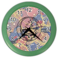 Grateful Dead Artsy Color Wall Clock by Bedest