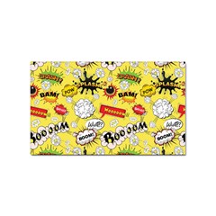 Cartoon Comics Pattern Sticker Rectangular (10 Pack) by Loisa77