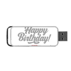 Birthday  Portable Usb Flash (two Sides) by didisemporium