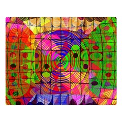 Mosaic Colors Two Sides Premium Plush Fleece Blanket (large) by tunjiolaseni