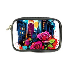 City Rose 2-gigapixel-art-scale-4 00x Coin Purse by BrightWear