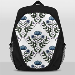 Flower Seamless Pattern Victorian Backpack Bag by Loisa77