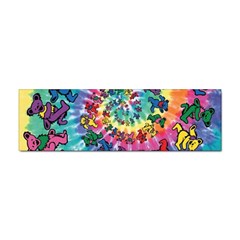 Tie Dye Grateful Dead Bears Sticker (bumper) by Perong