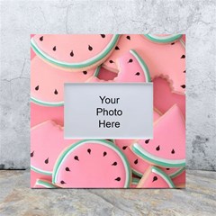 Aesthetic Cute Kawaii Watermelon White Box Photo Frame 4  X 6  by Perong