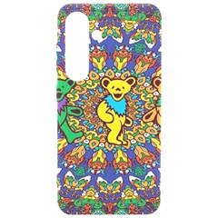 Dead Dancing Bears Grateful Dead Pattern Samsung Galaxy S24 6 2 Inch Black Tpu Uv Case by Grandong