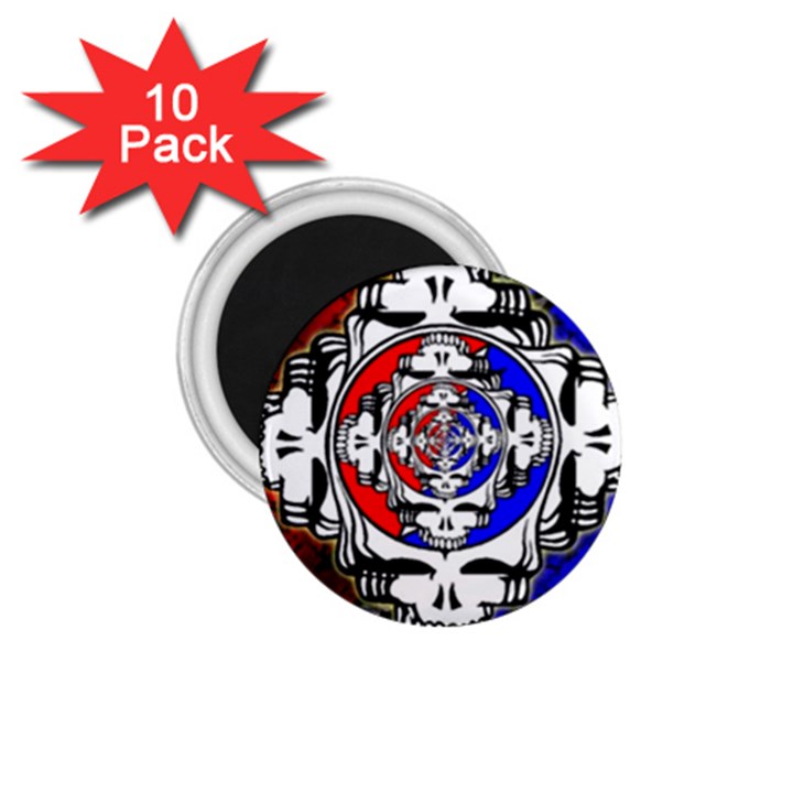 The Grateful Dead 1.75  Magnets (10 pack) 