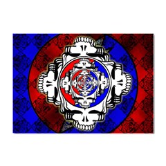 The Grateful Dead Crystal Sticker (a4) by Grandong