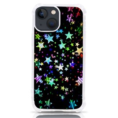 Christmas-star-gloss-lights-light Iphone 13 Mini Tpu Uv Print Case by Grandong