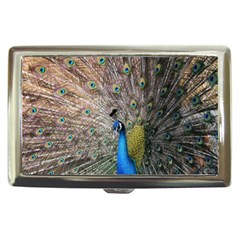 Peacock Bird Animal Peafowl Cigarette Money Case by Perong